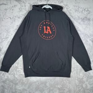 100 Thieves Los Angeles LA Logo Black Pullover Hoodie – Size Large